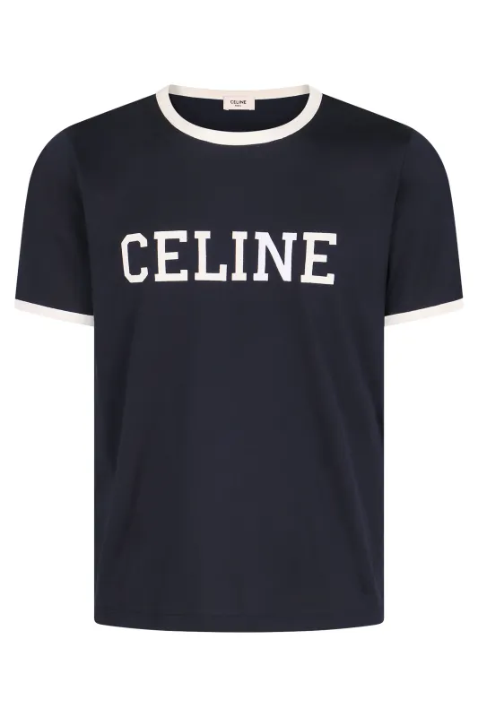 LOGO COTTON T-SHIRT made by Celine