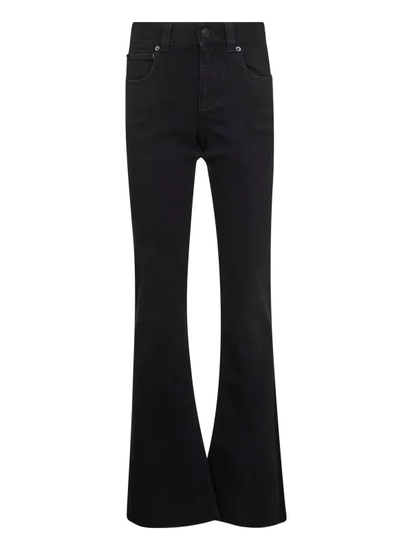 Black Denim Bootcut Slim Fit Jeans made by Balenciaga