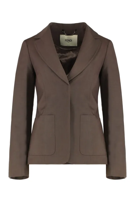 MUD WOOL BLEND BLAZER sold by Lord & Taylor