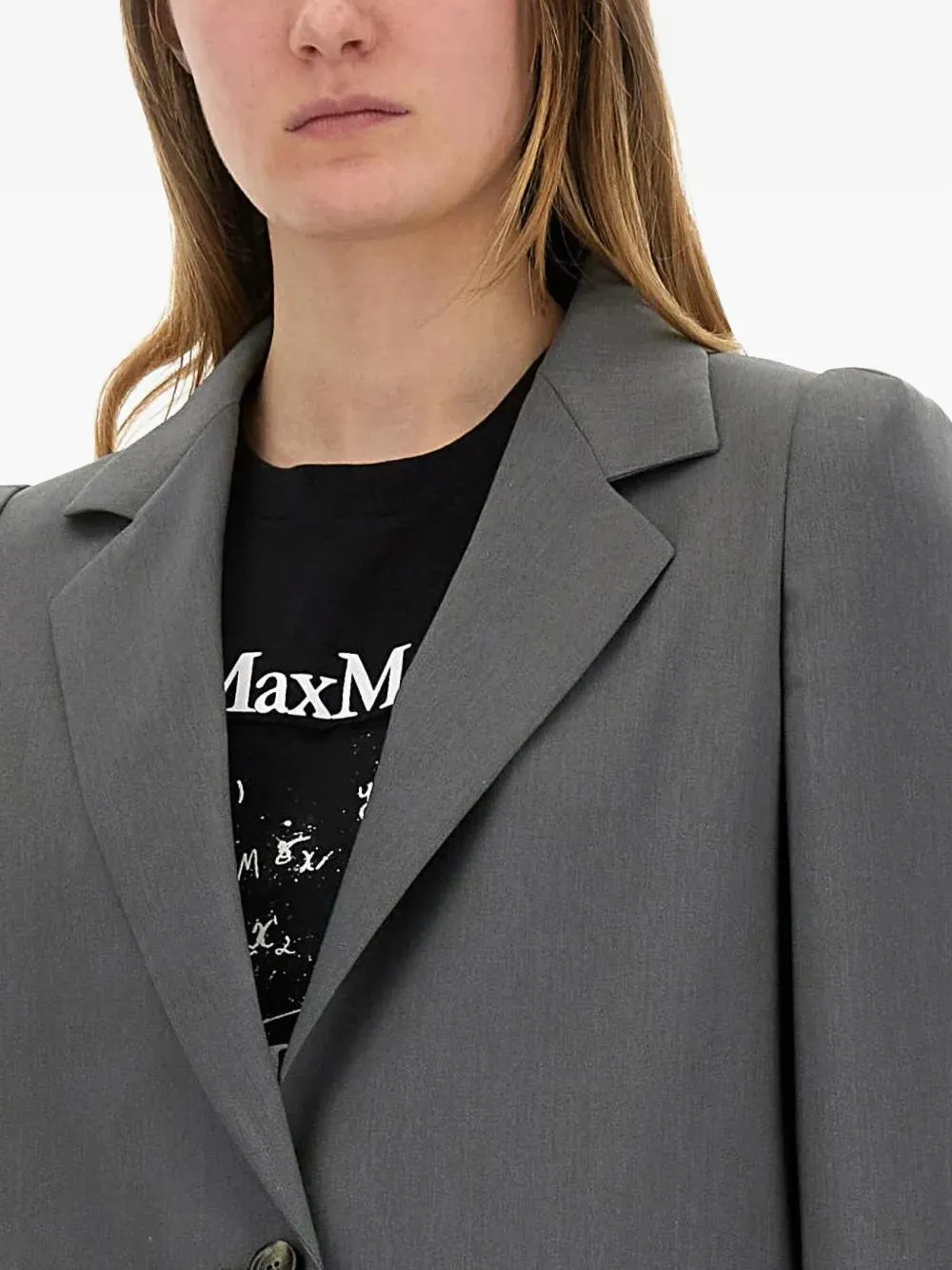 PADDED-SHOULDER BLAZER sold by Lord & Taylor product image thumbnail 3