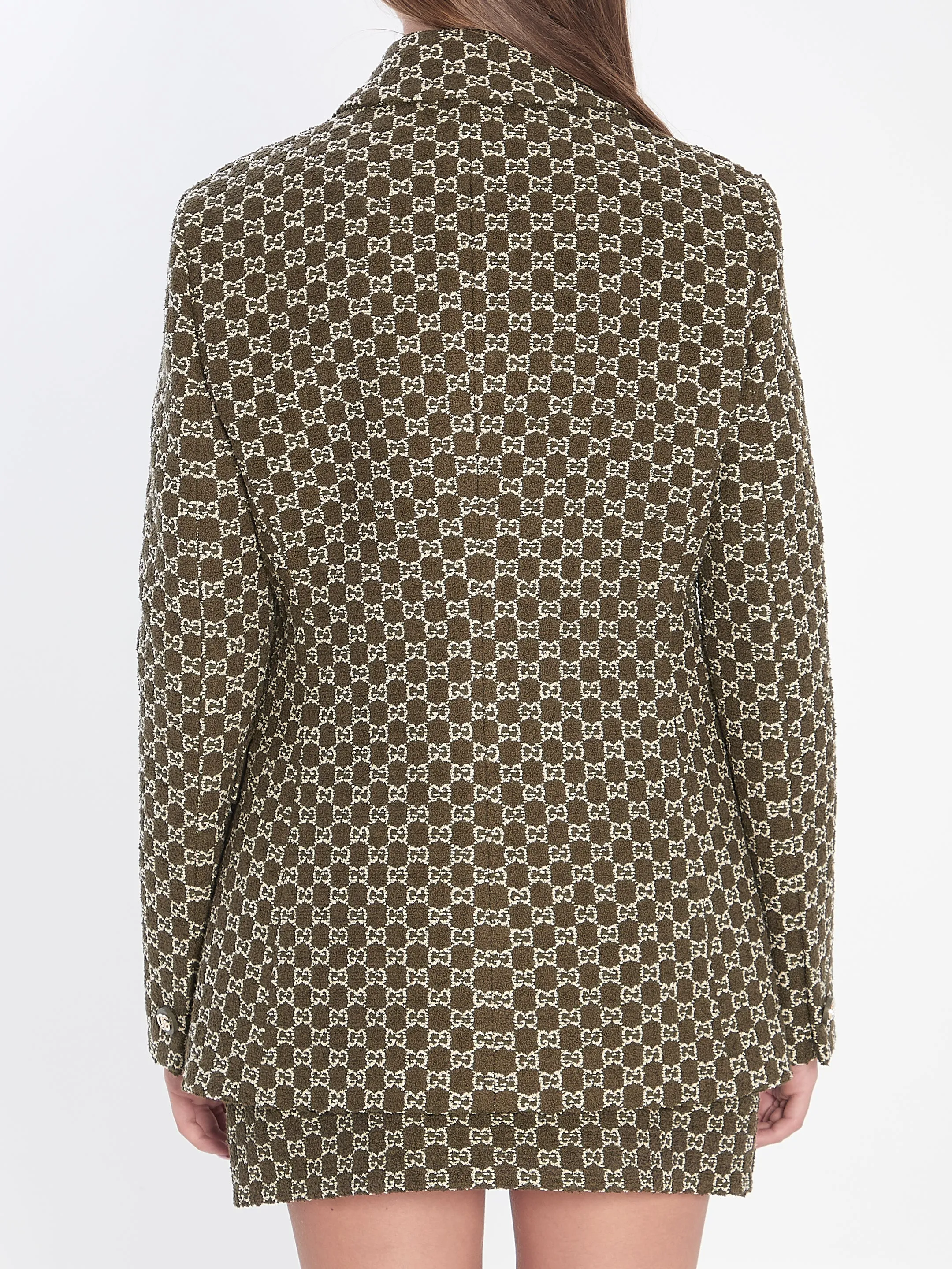 GG BOUCLÉ COTTON JACKET sold by Lord & Taylor product image thumbnail 4