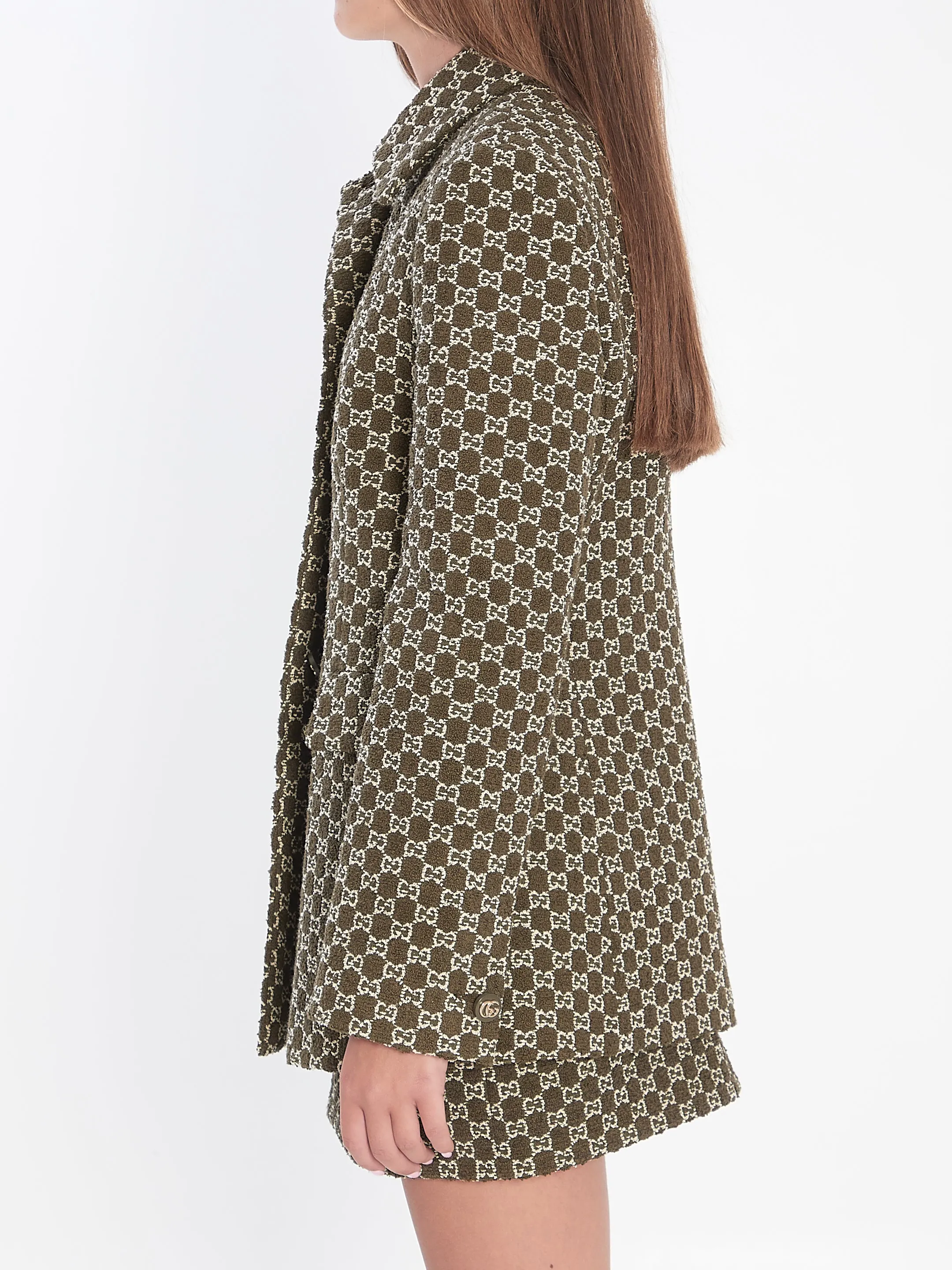 GG BOUCLÉ COTTON JACKET sold by Lord & Taylor product image thumbnail 3