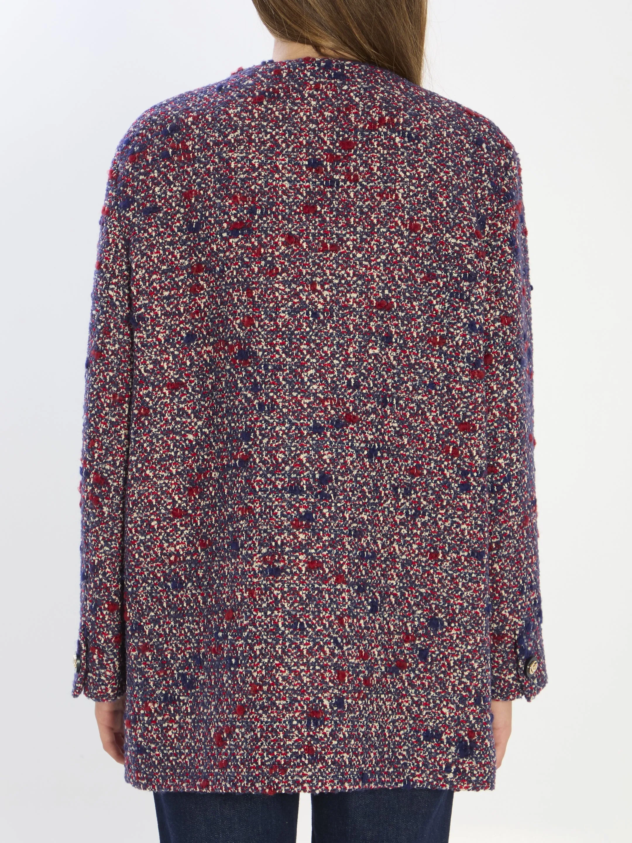 BOUCLÉ WOOL JACKET sold by Lord & Taylor product image thumbnail 4