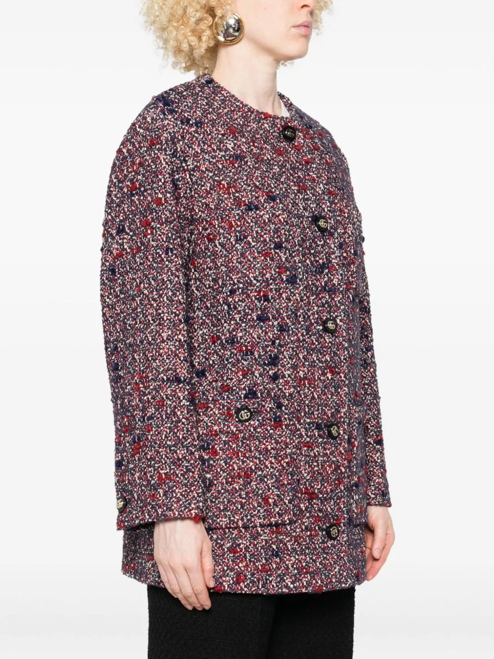 BOUCLÉ WOOL JACKET sold by Lord & Taylor product image thumbnail 5