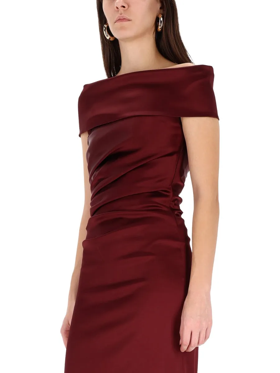SATIN DRESS sold by Lord & Taylor product image thumbnail 4