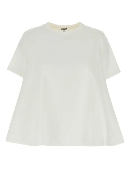 WHITE COTTON BLEND T-SHIRT sold by Lord & Taylor