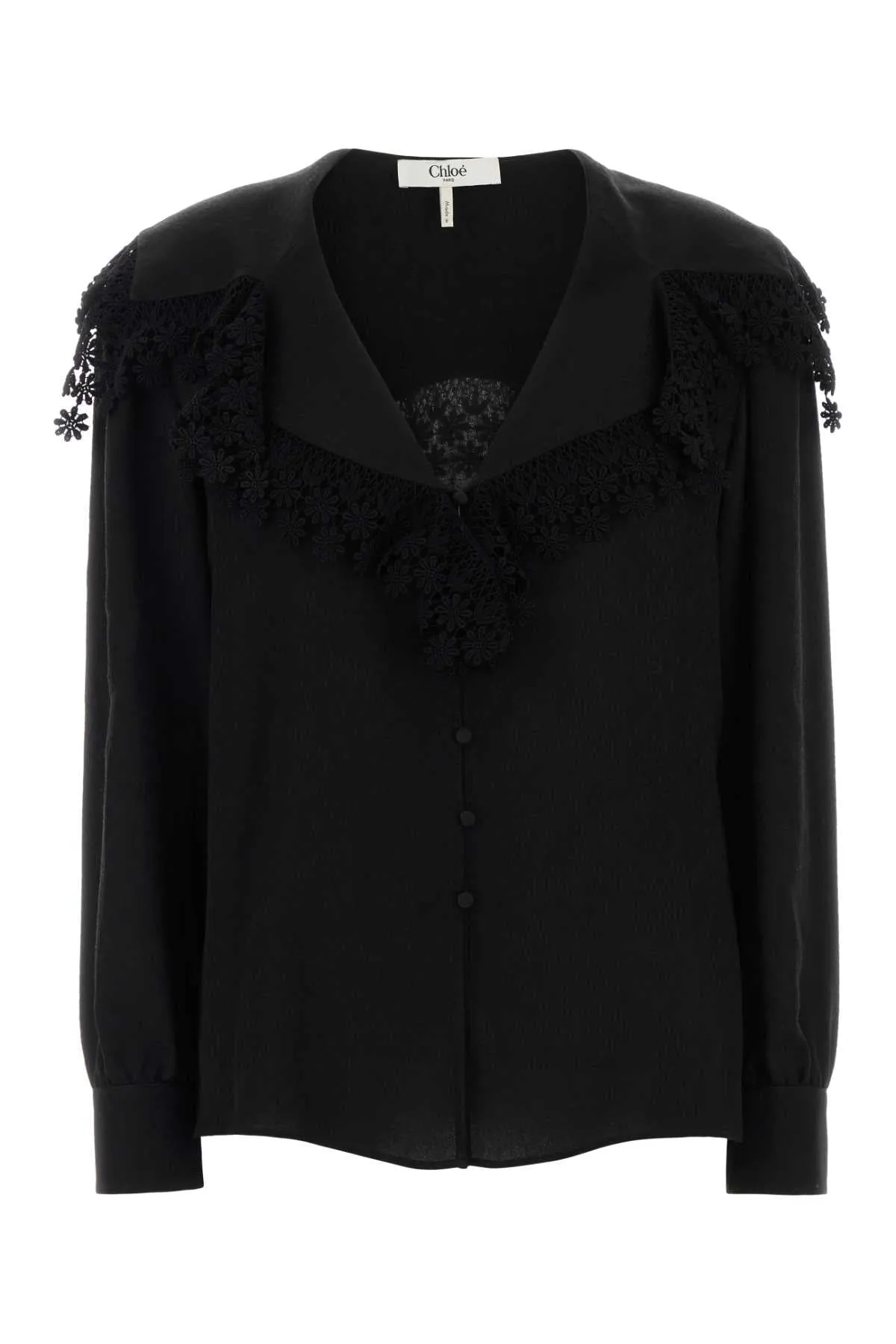BLACK SILK SHIRT sold by Lord & Taylor