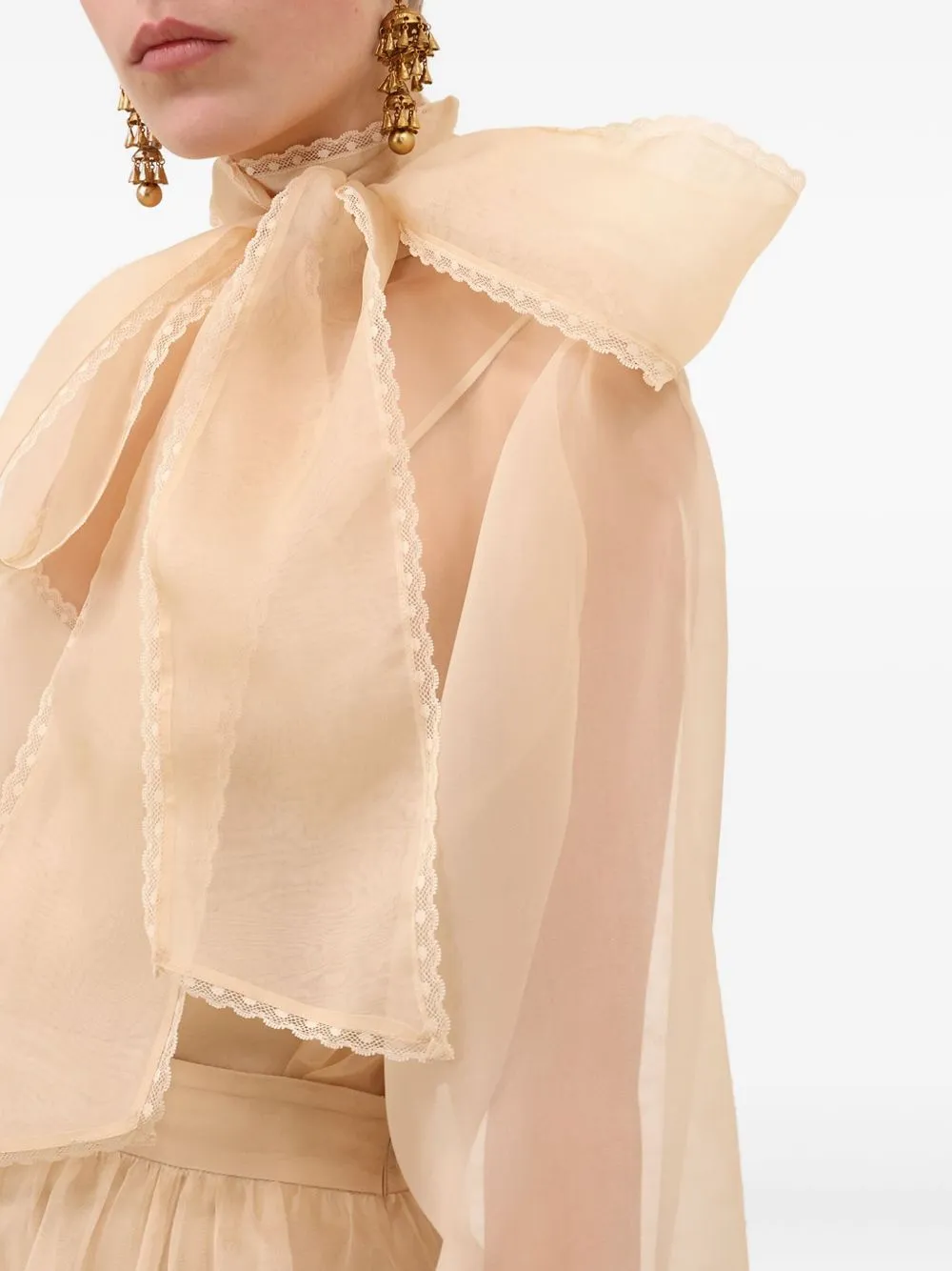 MEMENTO ORGANZA BLOUSE sold by Lord & Taylor product image thumbnail 2