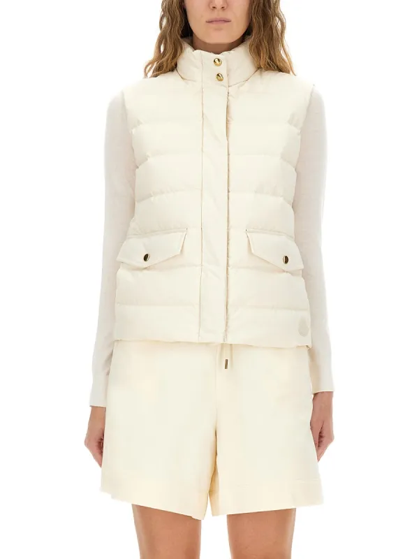 BESSET DOWN PADDED VEST sold by Lord & Taylor