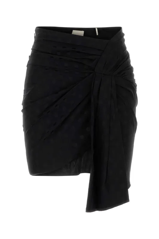 PRINTED STRETCH SILK OVIA SKIRT made by Isabel Marant