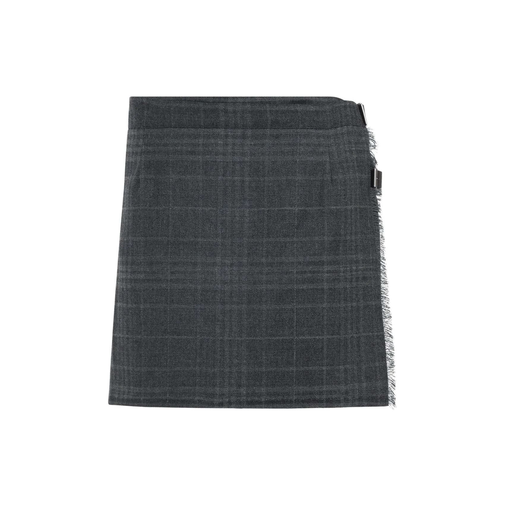 GREY PLEATED WOOL MINI SKIRT sold by Lord & Taylor product image thumbnail 2