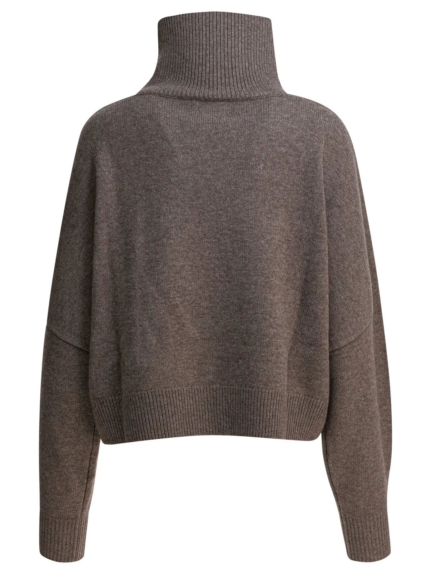 TAUPE MELANGE WOOL CASHMERE KNITWEAR sold by Lord & Taylor product image thumbnail 2