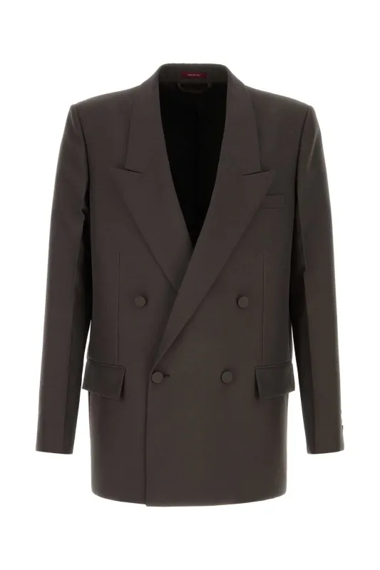 CHOCOLATE PANAMA BLAZER sold by Lord & Taylor