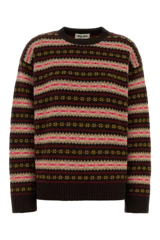 EMBROIDERED WOOL OVERSIZE SWEATER sold by Lord & Taylor