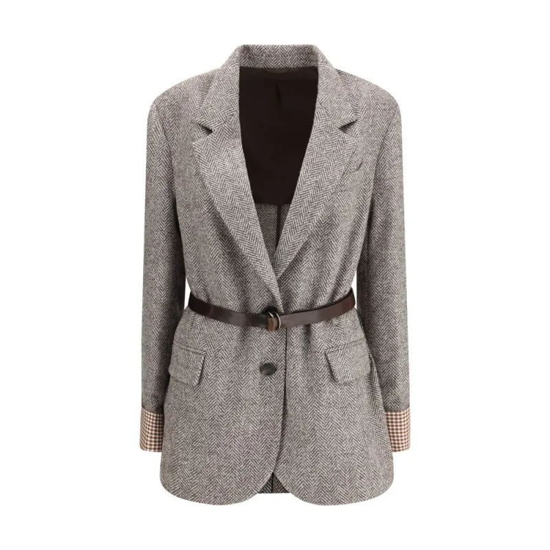 Brown Fleece Wool Coat sold by Lord & Taylor