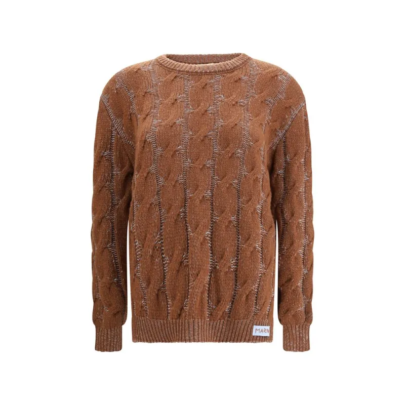 Brown Fleece Wool Sweatshirt sold by Lord & Taylor
