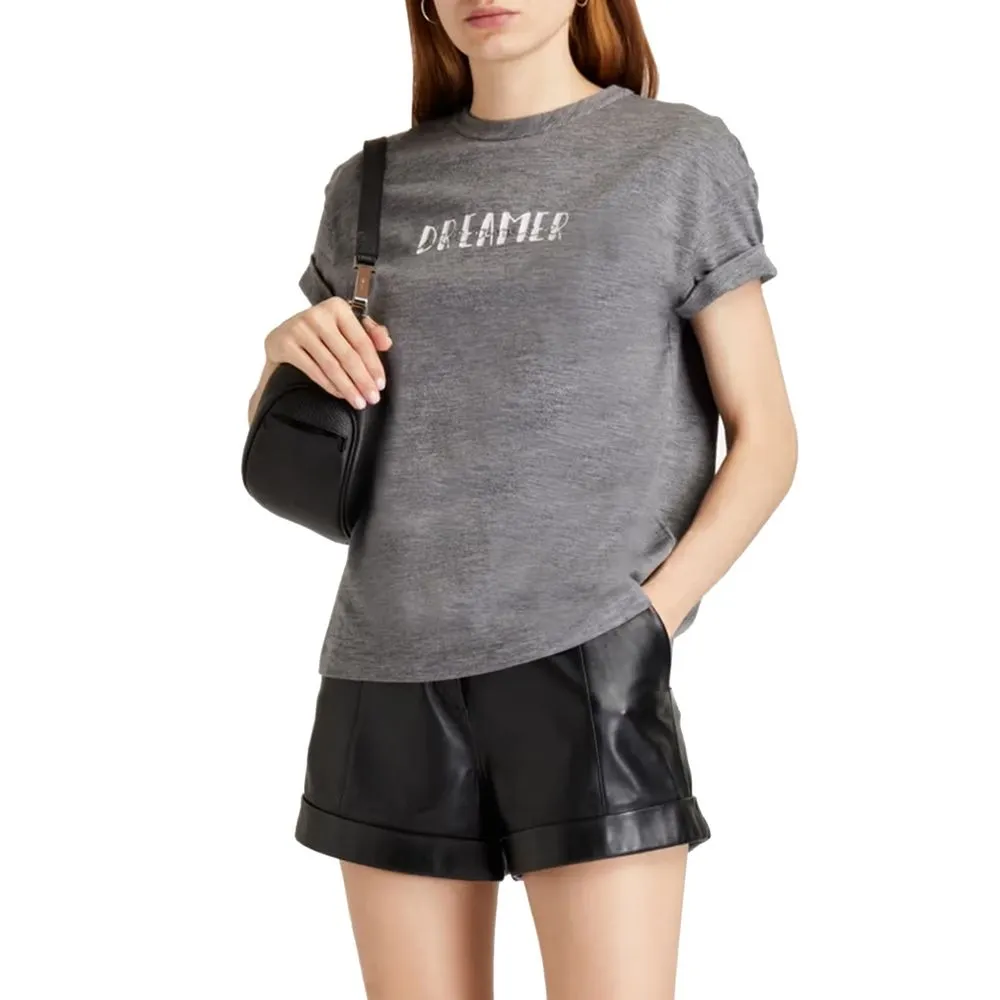 Gray Elastane T-Shirt sold by Lord & Taylor product image thumbnail 2