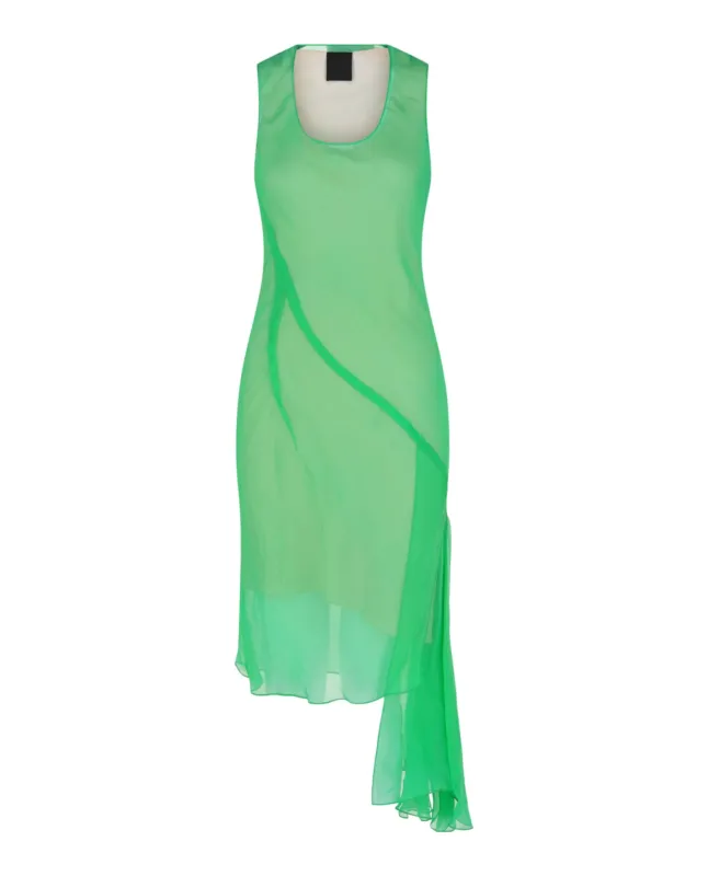 Ruffled Silk Dress sold by Lord & Taylor