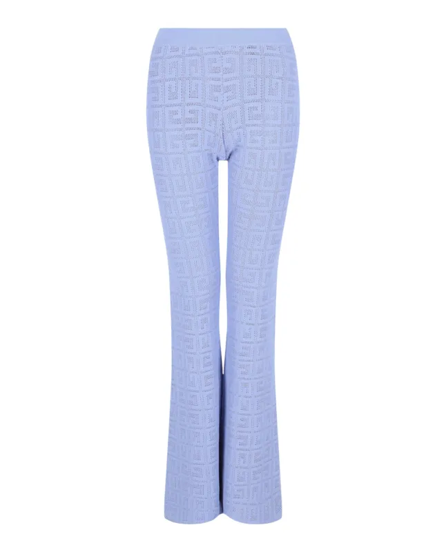 4G Jacquard Flared Pants sold by Lord & Taylor