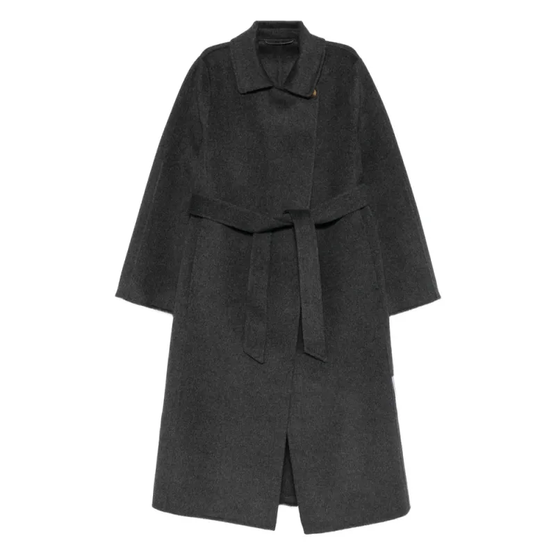 Charcoal Grey Belted Coat sold by Lord & Taylor