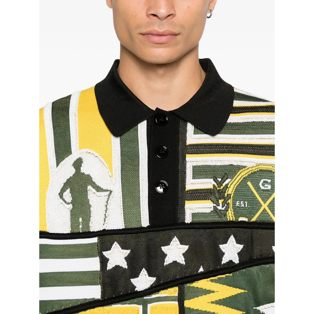 Black Button Placket Polo Sweater sold by Lord & Taylor product image thumbnail 5