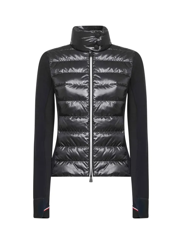 Blue Padded Zip-Up Sweatshirt sold by Lord & Taylor