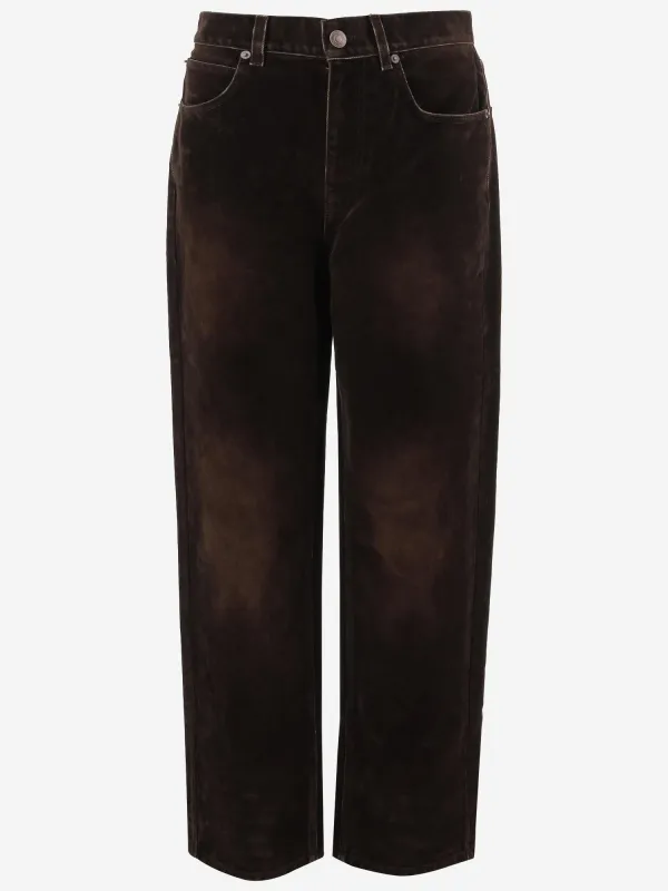 Cotton Velvet Jeans sold by Lord & Taylor