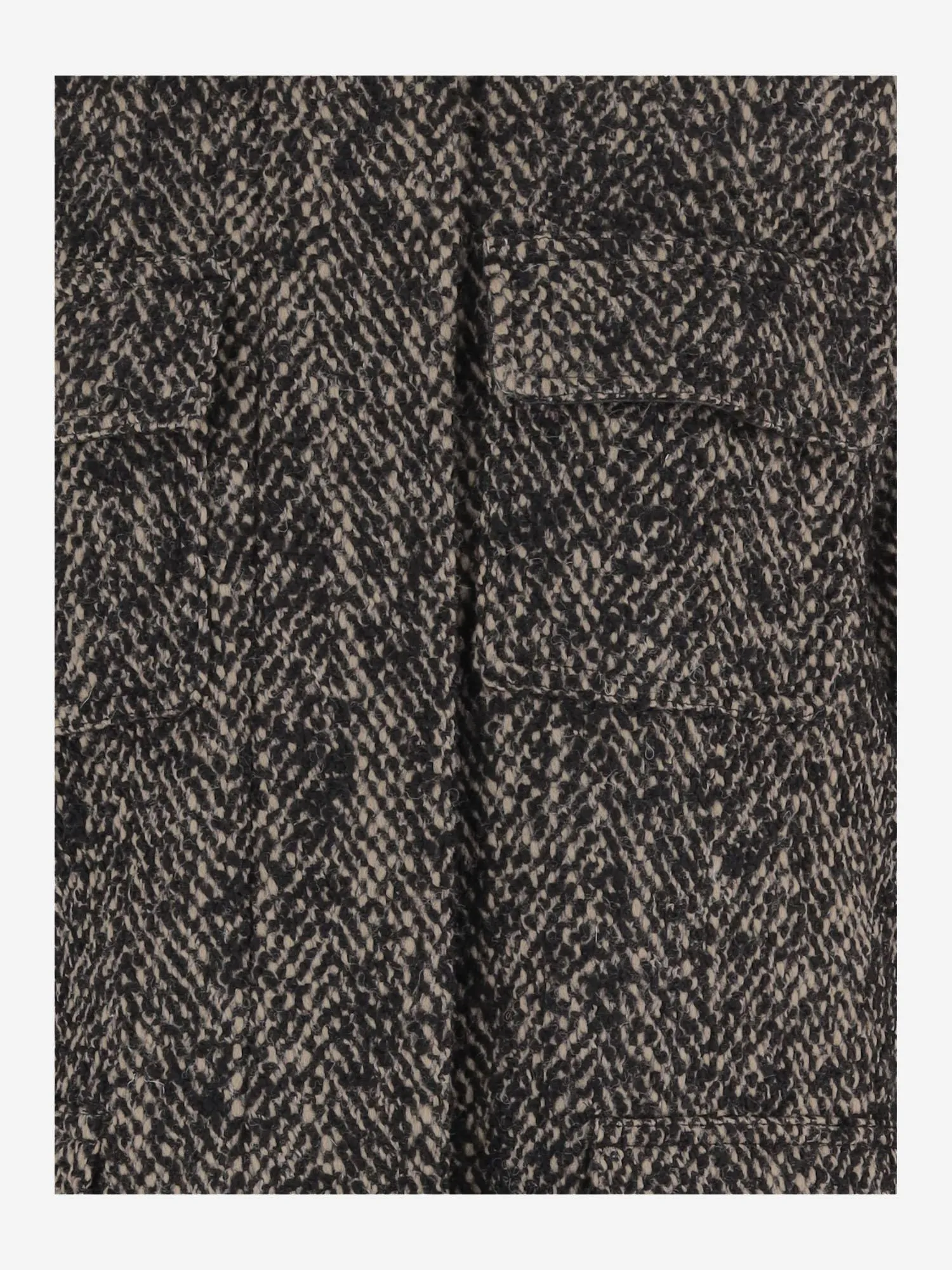 Wool Blend Coat with Herringbone Pattern sold by Lord & Taylor product image thumbnail 3
