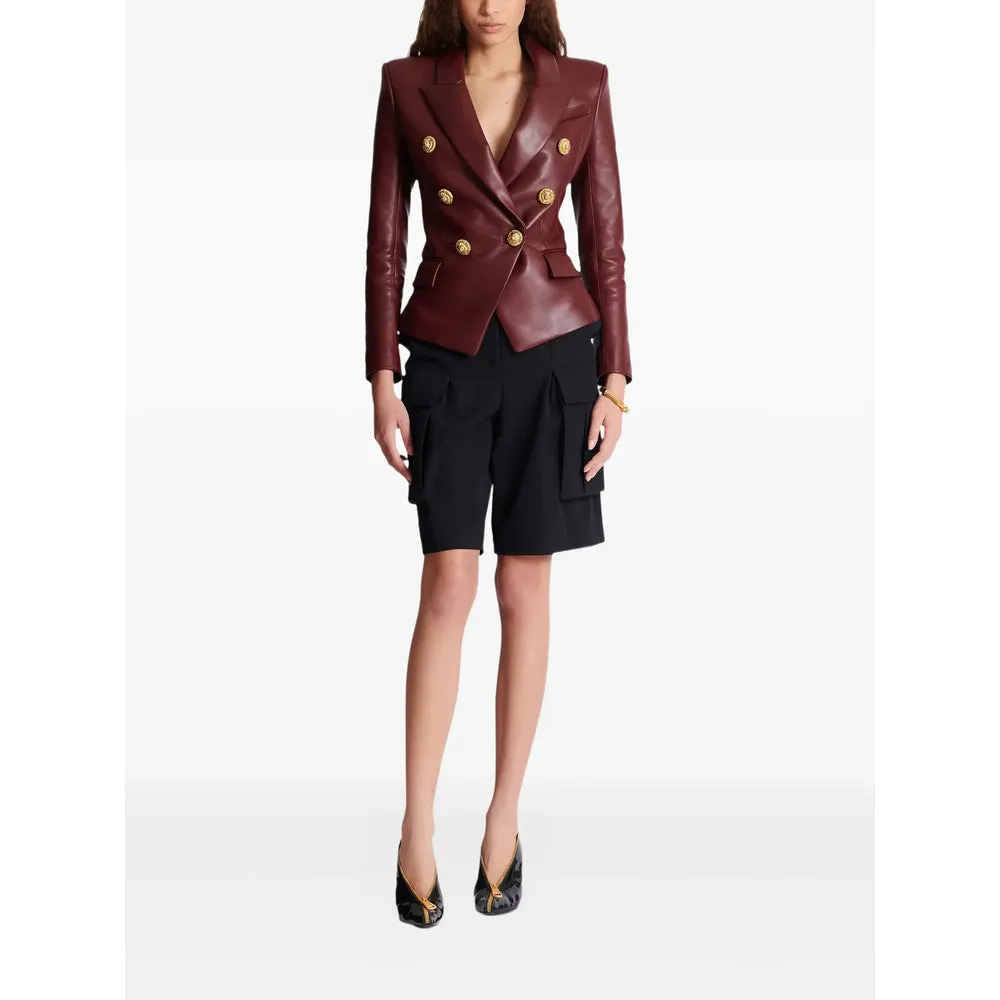 Balmain Leather Outerwear sold by Lord & Taylor product image thumbnail 4
