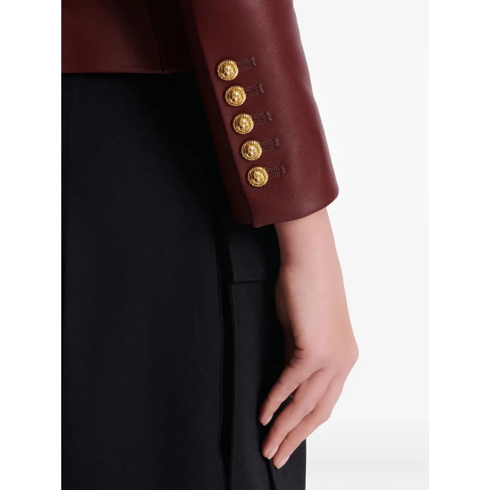 Balmain Leather Outerwear sold by Lord & Taylor product image thumbnail 3