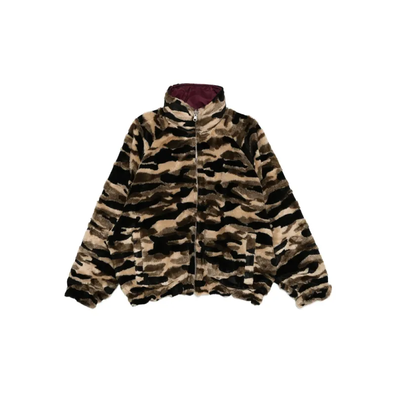 Camouflage Zip Bomber Jacket sold by Lord & Taylor