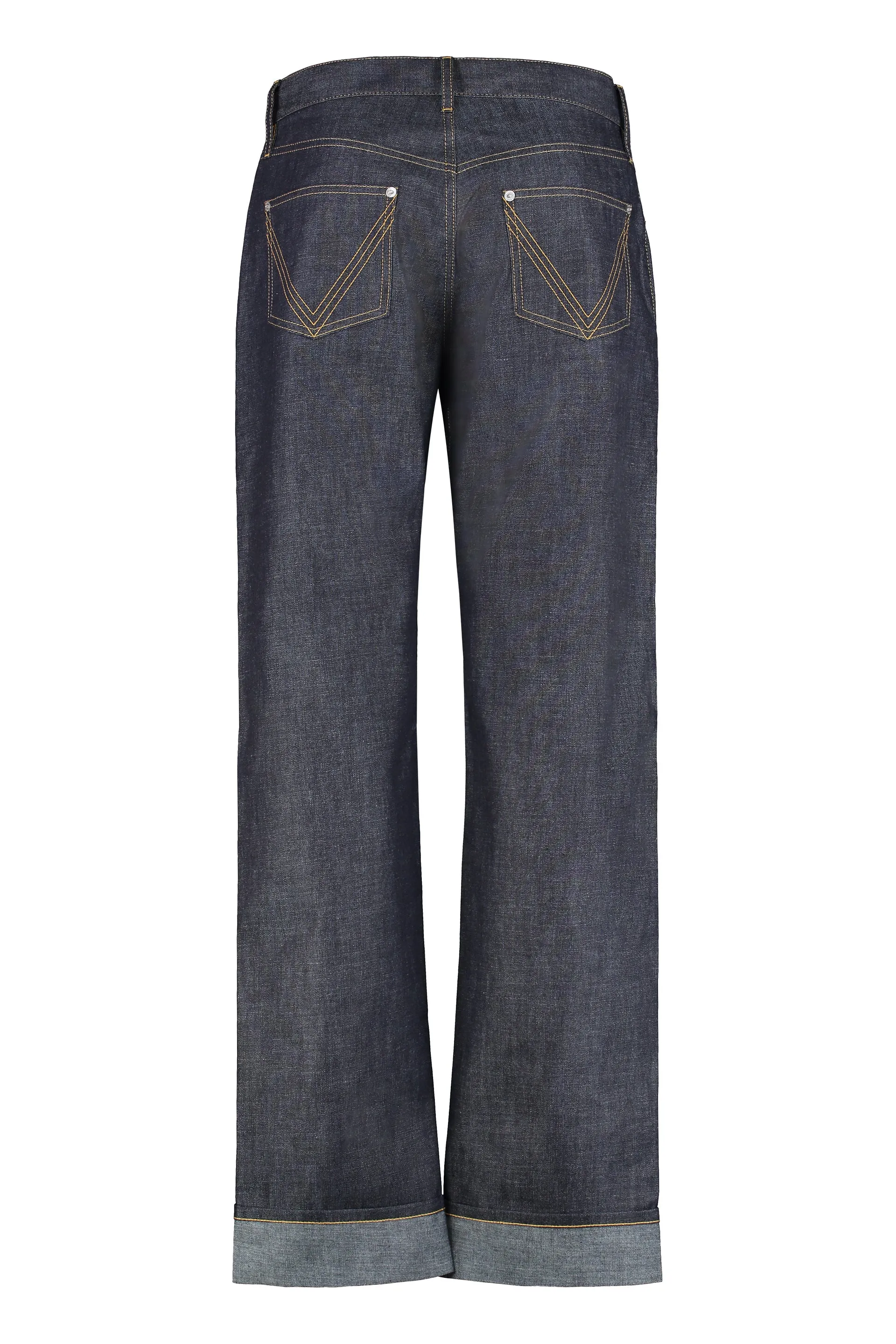 Wide-Leg Indigo Jeans sold by Lord & Taylor product image thumbnail 2