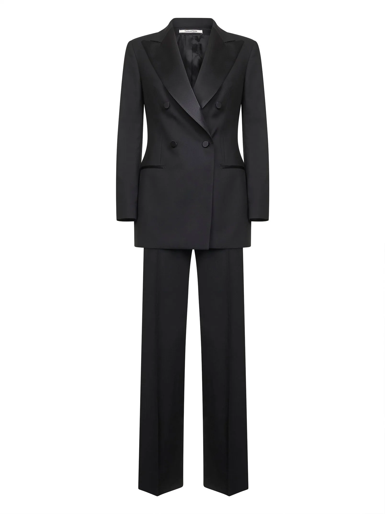 Black Elenia Tuxedo Suit sold by Lord & Taylor