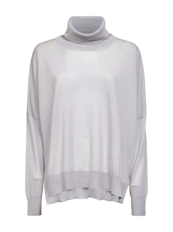 Oversized Virgin Wool Turtleneck Sweater sold by Lord & Taylor