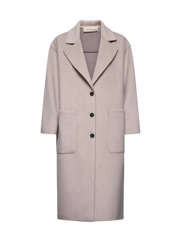 Double-Jersey Cocoon Coat sold by Lord & Taylor