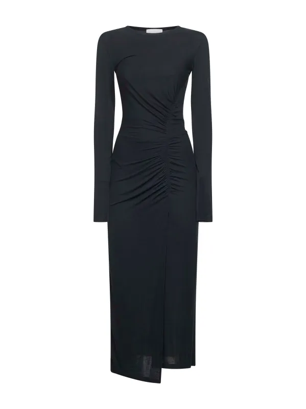 Draped Jersey Long Dress sold by Lord & Taylor