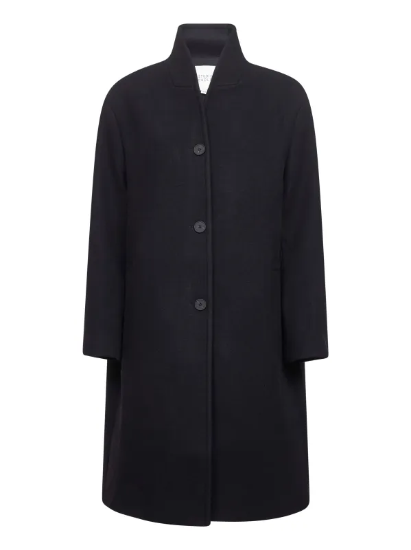 Blue Double Wool and Cashmere Coat sold by Lord & Taylor