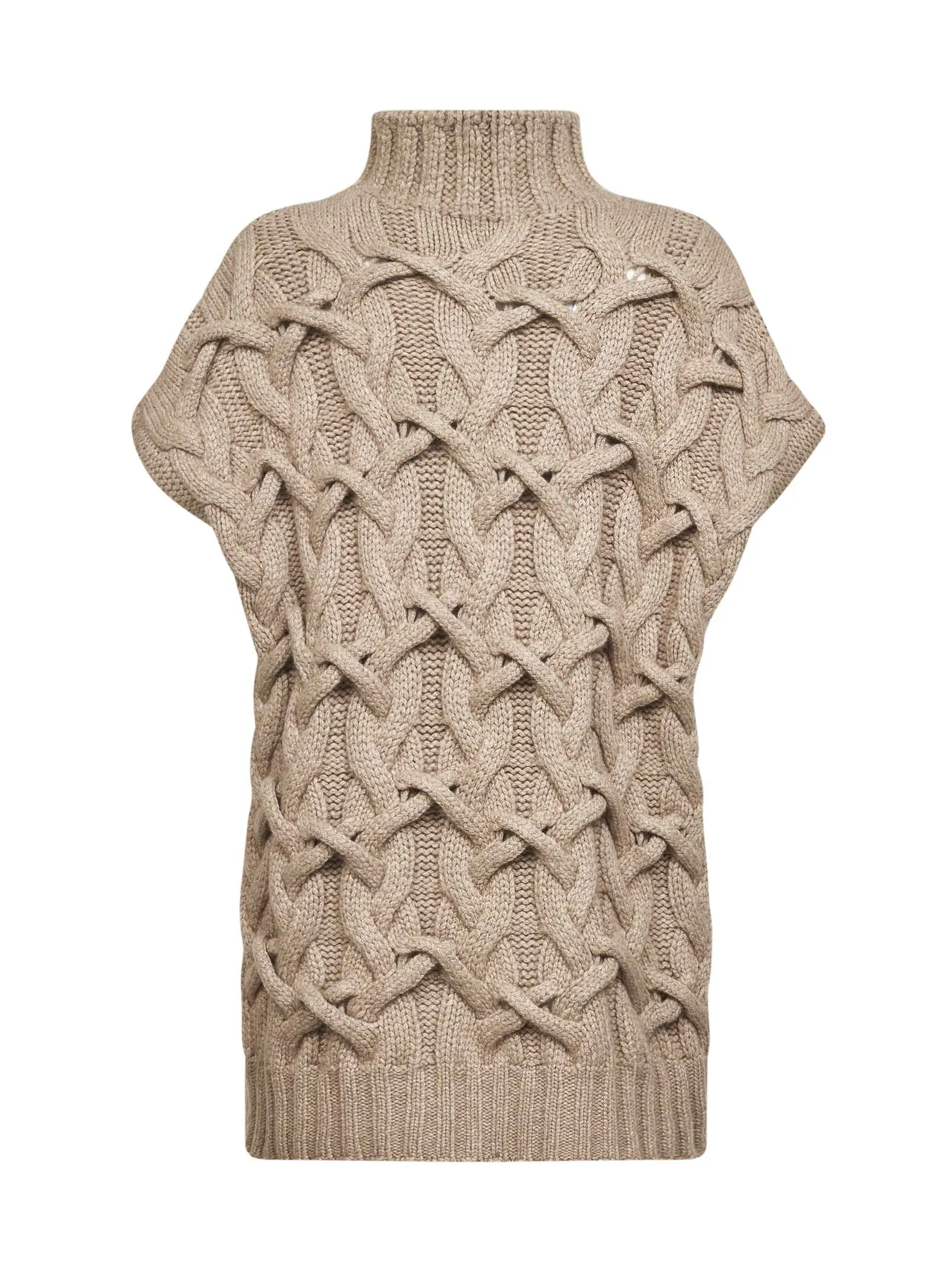 Cashmere Crisscross Cable Sweater sold by Lord & Taylor product image thumbnail 2