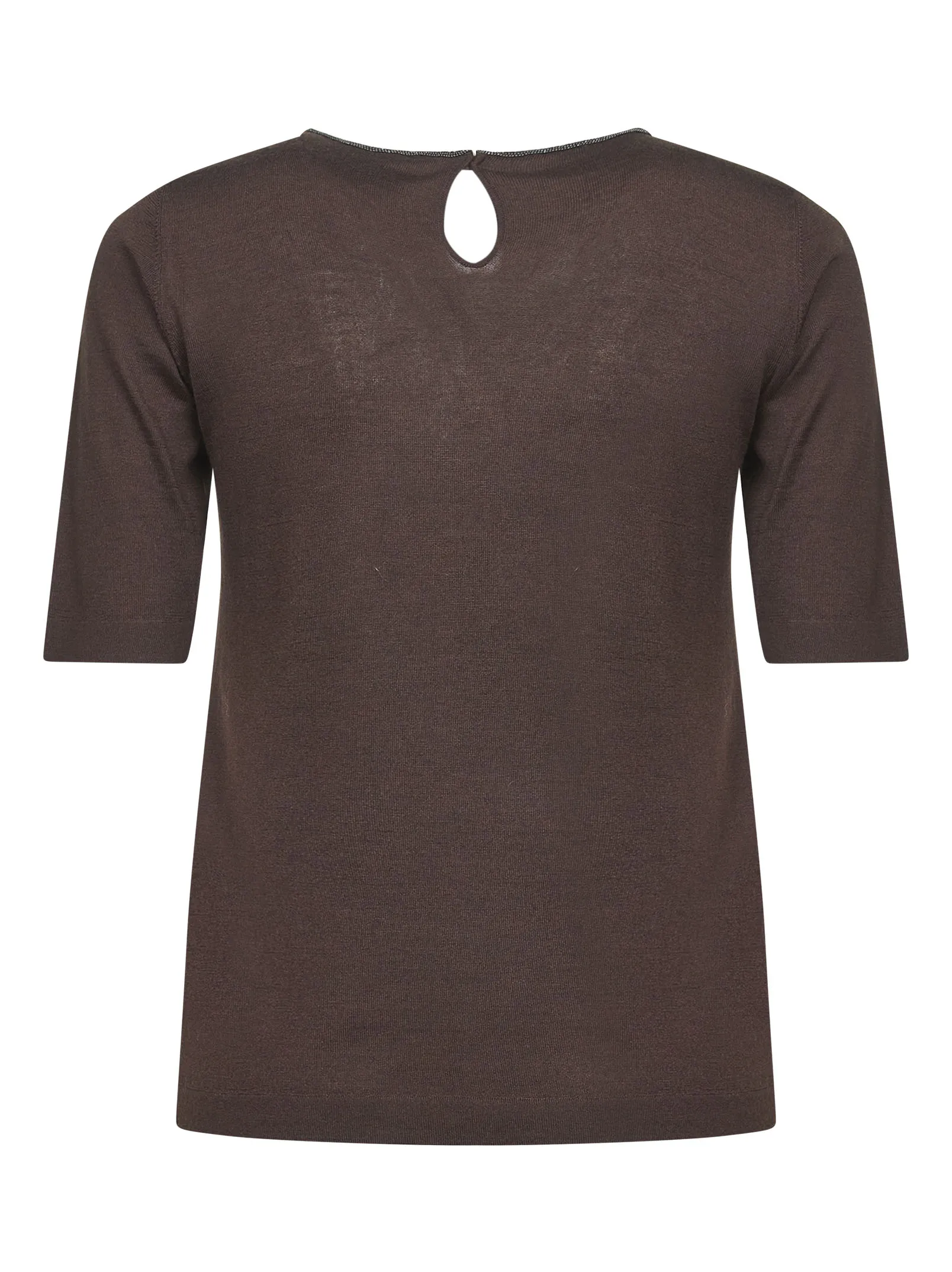 Brown Cashmere & Silk Monili Sweater sold by Lord & Taylor product image thumbnail 2