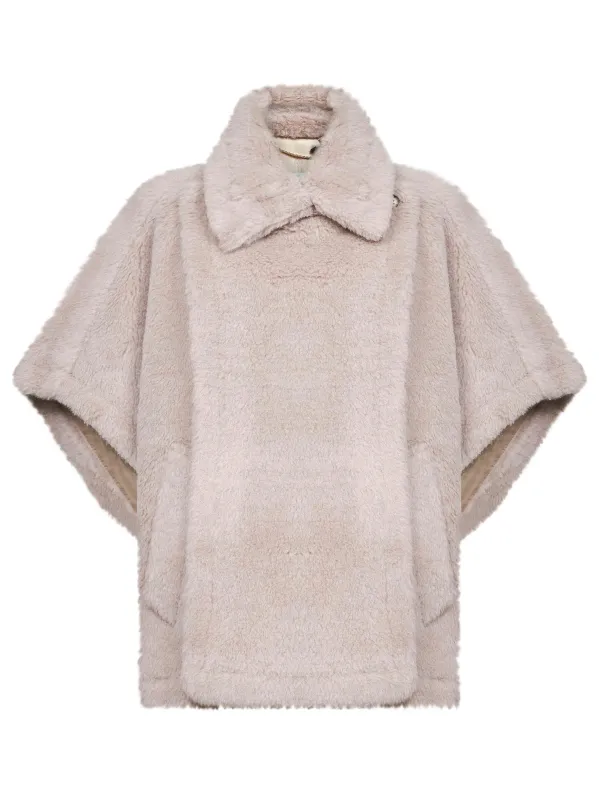 Beige Teddy Cape sold by Lord & Taylor