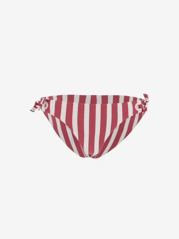 Striped Tie-Side Bikini Briefs made by Eres
