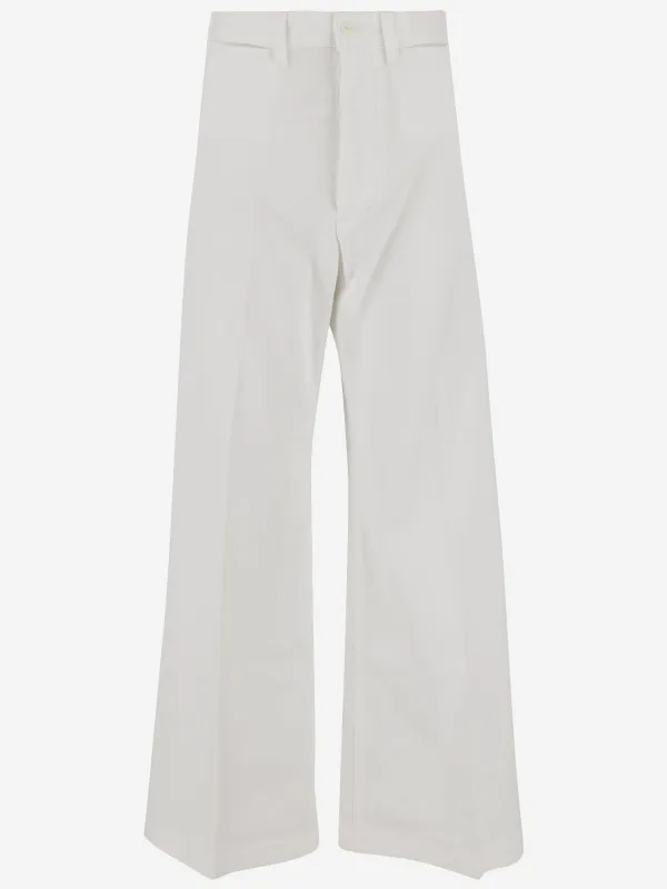Stretch Cotton Pants sold by Lord & Taylor