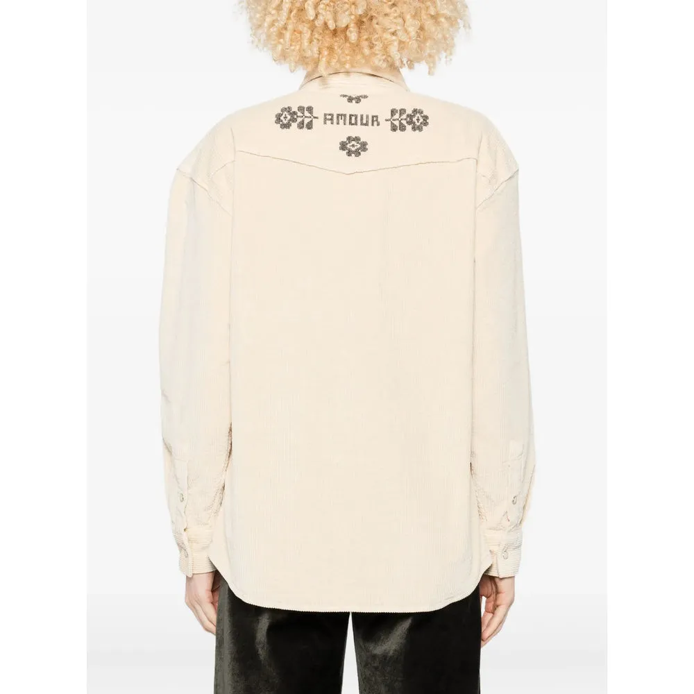 Maison Labiche Floral Embroidered Shirt sold by Lord & Taylor product image thumbnail 4