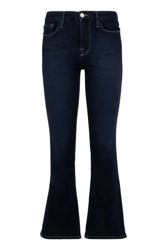 Cropped Stretch Cotton Flared Jeans sold by Lord & Taylor