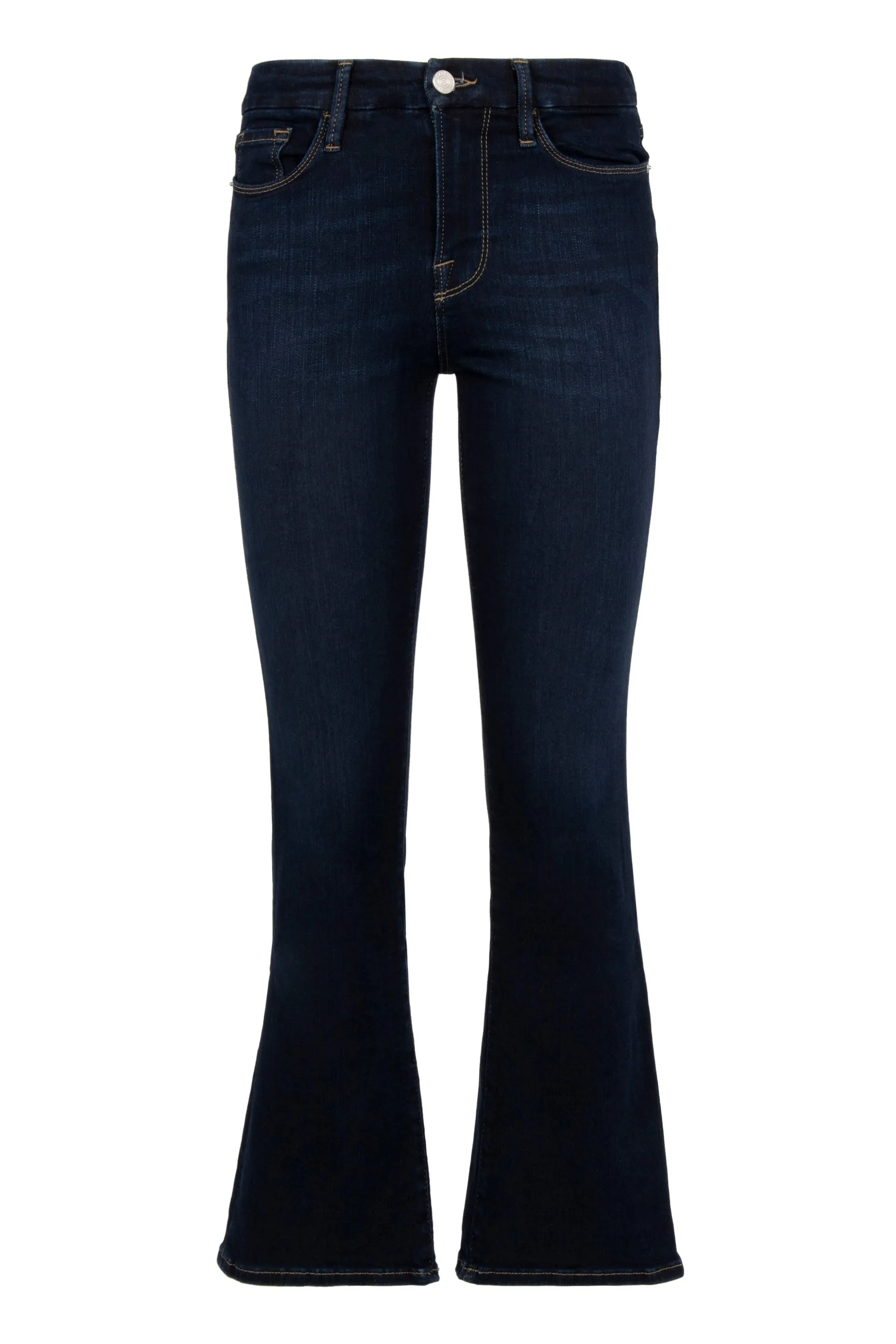 Cropped Stretch Cotton Flared Jeans sold by Lord & Taylor