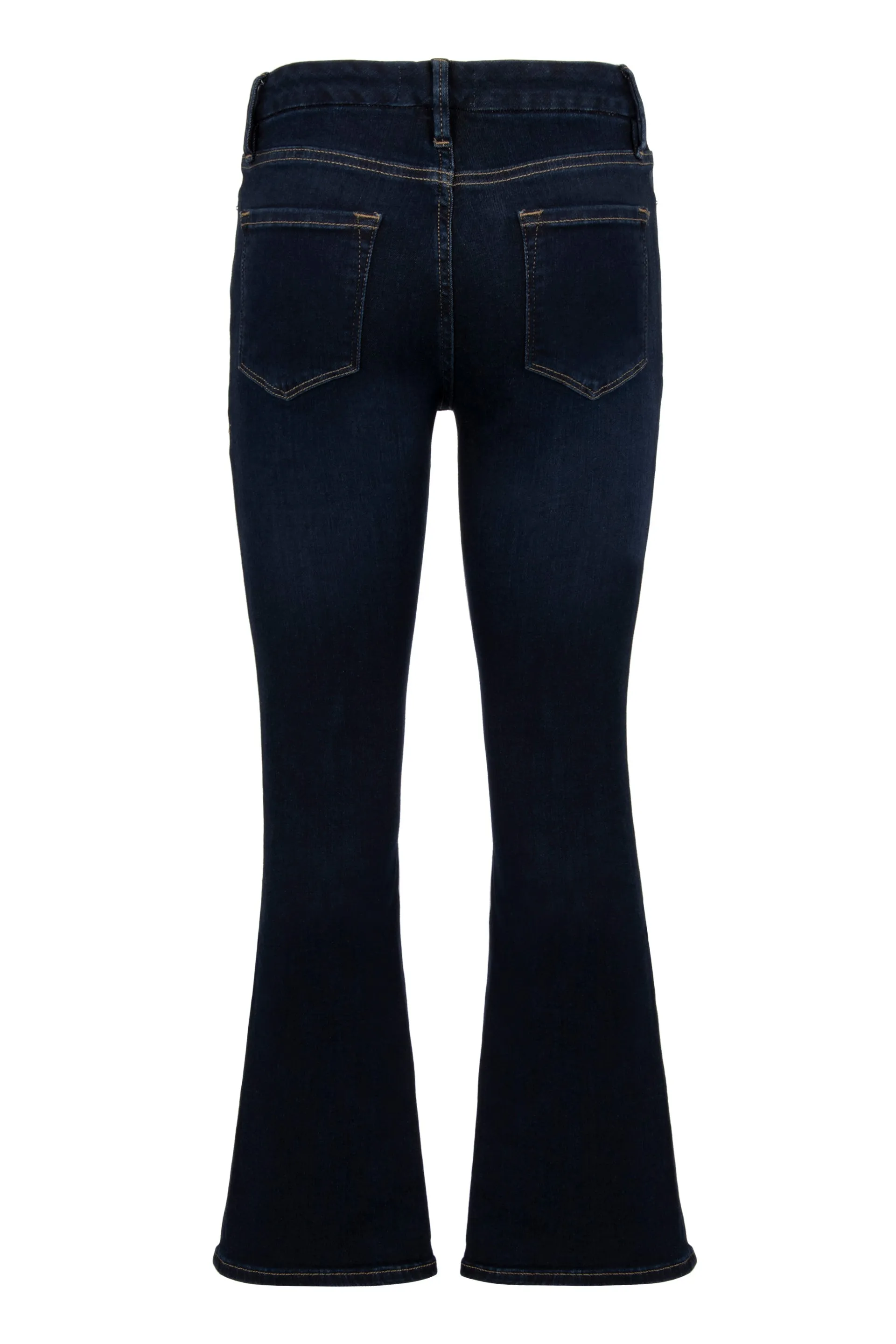 Cropped Stretch Cotton Flared Jeans sold by Lord & Taylor product image thumbnail 2