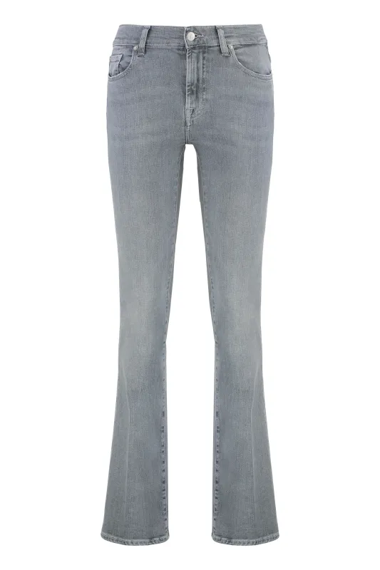 High-Rise Bootcut Jeans made by 7 For All Mankind