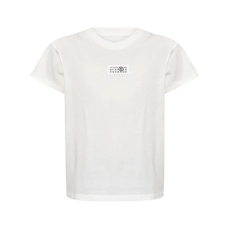 White Signature Numbers T-Shirt sold by Lord & Taylor