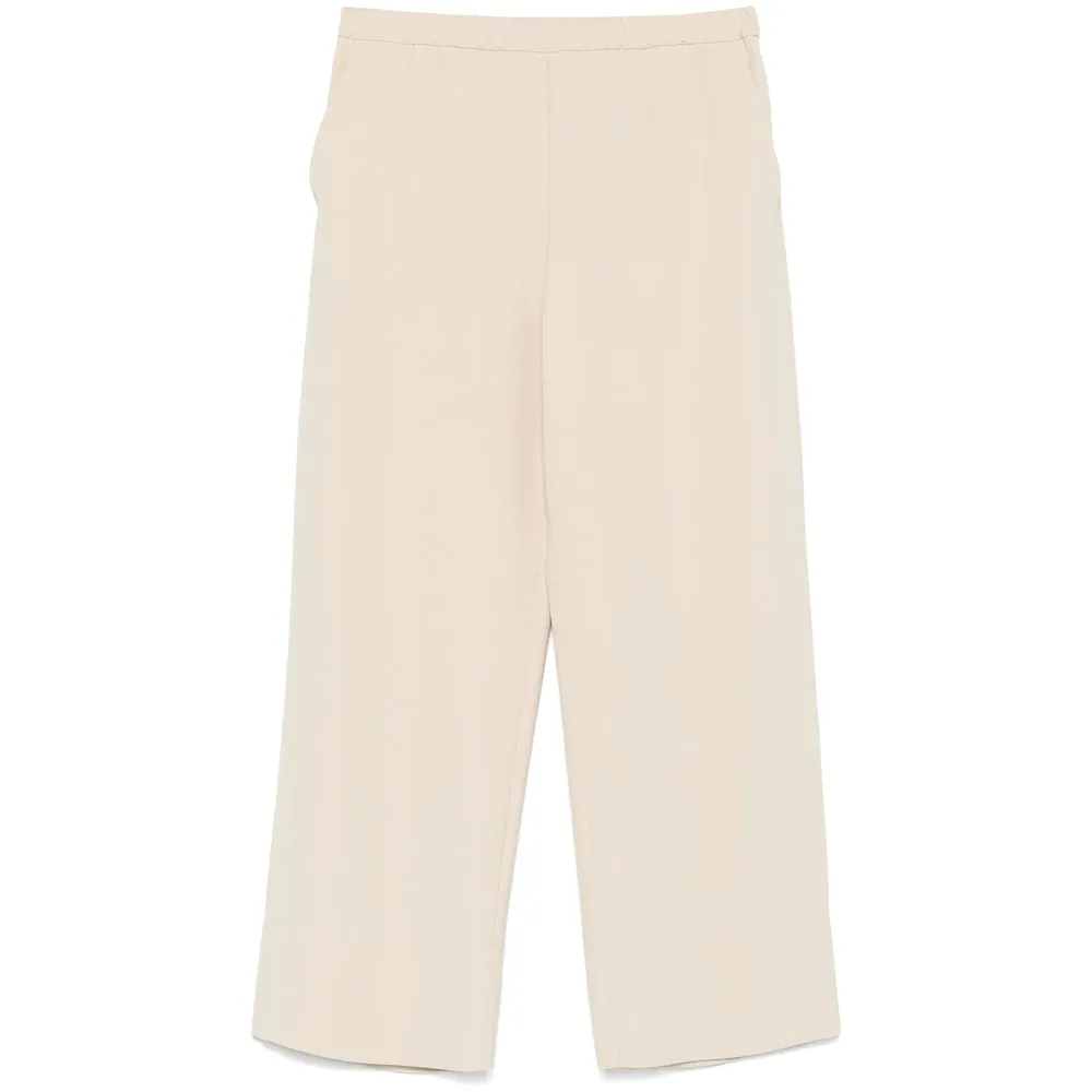 Beige Cropped Trousers sold by Lord & Taylor