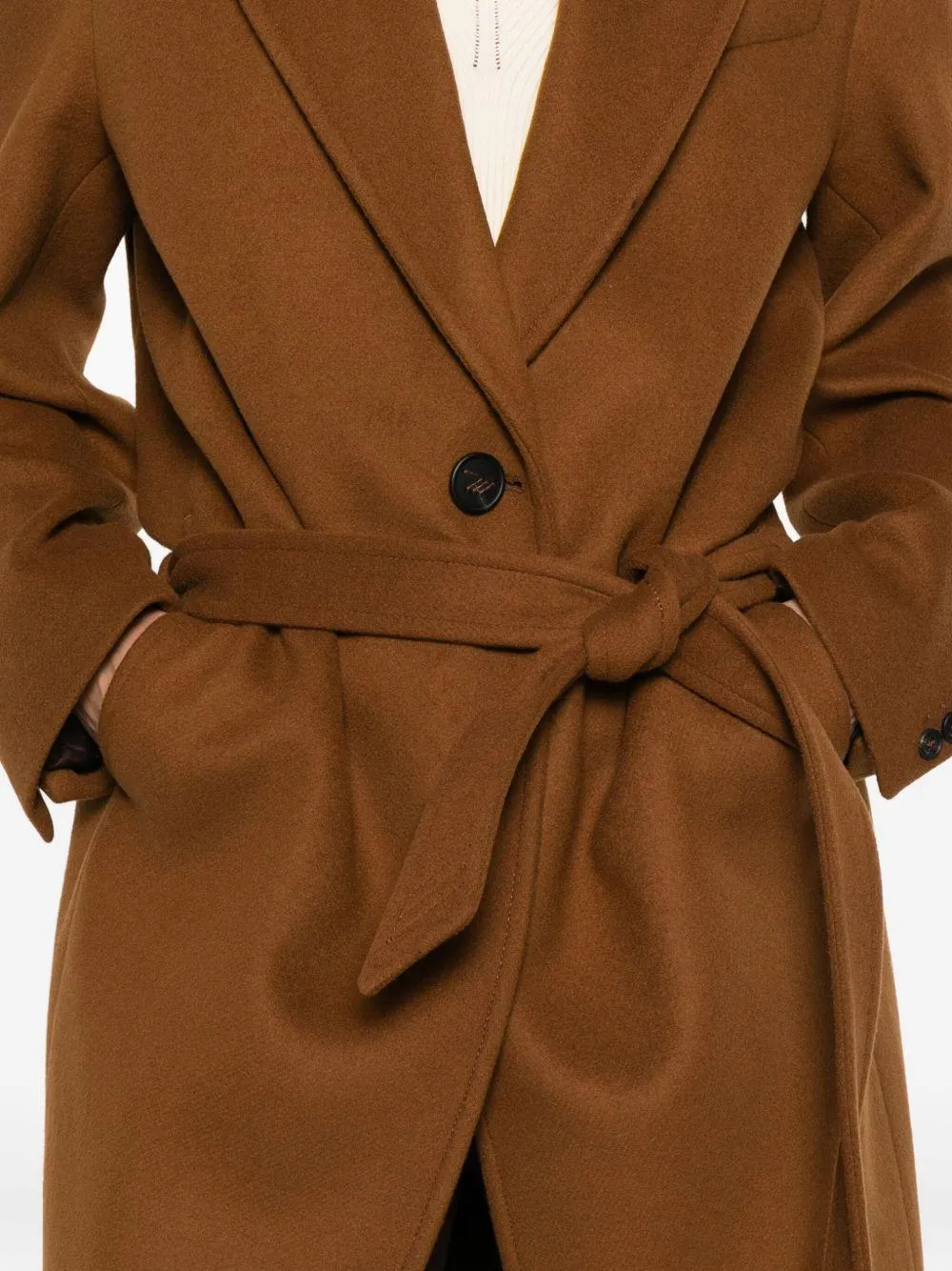 The Attico Camel Coat sold by Lord & Taylor product image thumbnail 5